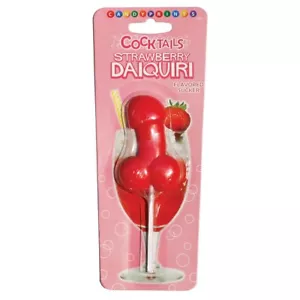 Lechón con sabor a cócteles - Daiquiri de fresa - Divertidas piruletas de caramelo de novedad - Imagen 1 de 2