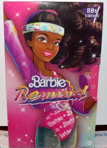 MUÑECA BARBIE 2021 REBOBINADO EDICIÓN AÑOS 80 EJERCICIO CHRISTIE GLITTER CINTURÓN+ - Imagen 1 de 20