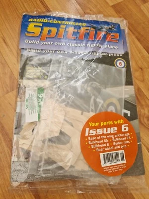 1/10 DEAGOSTINI Problema 6 Costruzione il Tuo RC Radiocomandato Spitfire Model - Immagine 1 di 2