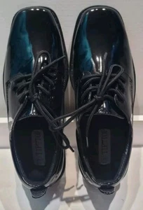 Tip Top big Boys , First Communion Wedding dress shoes Sz 1,2 ,3,4 ,10,11 and 12 - Picture 1 of 12
