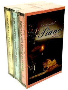 Enchanted Piano Classics Music 3-Cassette Set Chariots of Fire, Brians Song NEW - Picture 1 of 8