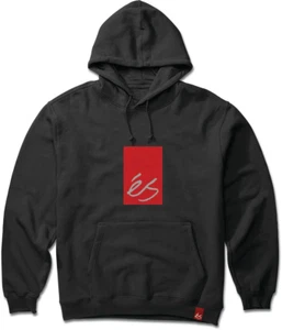 eS Mens Main Block Black Hoodies - Imagen 1 de 6
