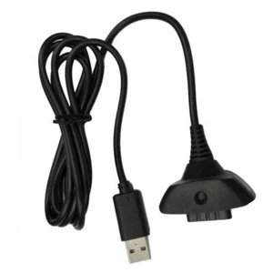 Durable Play For Xbox 360 Wireless Game Controller Charging Cable USB Charger - Picture 1 of 3