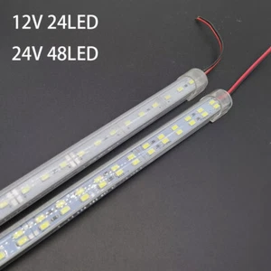 33CM 12V/24V 24/48 LED Light Strip Hard Rigid Tube Bar Lamp 5730-led Lights - Picture 1 of 8