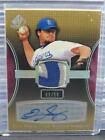 2004 SP Game Used Eric Gagne Premium Game Used Patch Auto #9/50 Dodgers