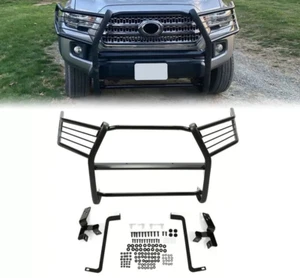 Fits Toyota Tacoma 2016-2023 Bumper Brush Grill Guard In Black Powder Coated - Picture 1 of 15