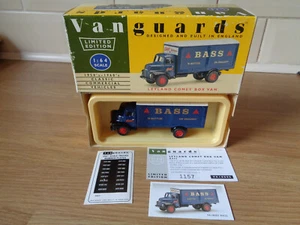 Vanguards VA18002 Leyland Comet Box Van Bass 1:64 Scale Limited Edition - Picture 1 of 6