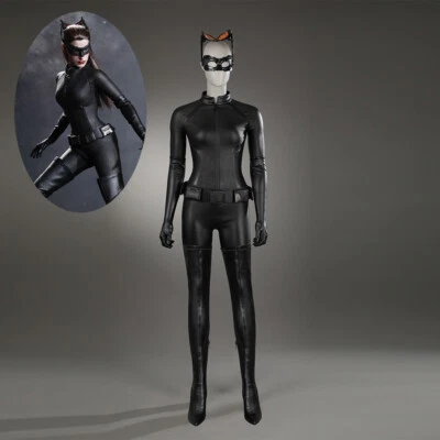 Disfraz de Catwoman The Dark Knight Rises Cosplay Traje Selina Kyle Foto 1 de 4