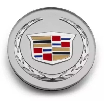 NEW OEM GM Wheel Center Cap Polished 19165750 Cadillac SRX 05-16 CTS 05-12 - Image 1 of 4