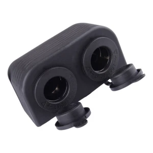 Car Boat Power Charger Cigarette Lighter Plug Socket Surface Outlet Mount 12V - Picture 1 of 5