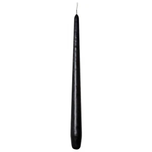 Spitzkerzen Premium 28cm Schwarz 24 Stück - Sovie CANDLES - Leuchterkerzen - Bild 1 von 4