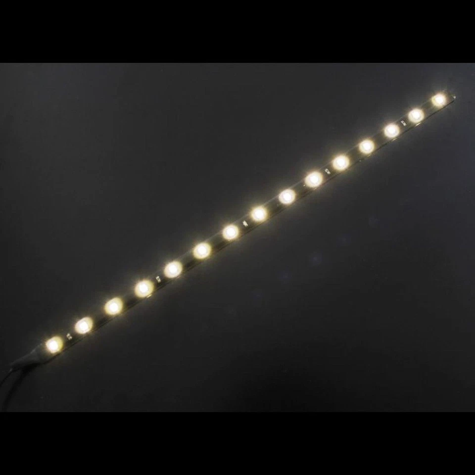 0,3m (30cm) LED Streifen Band Leiste 12V Warm Weiß 3000K IP65 18LEDs 60LED/m SMD - Bild 1 von 1