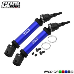 GPM Carbon Steel+Aluminium Rear CVD Drive Shaft ARRMA 1/10 Gorgon Mega QUAKE 2WD - Picture 1 of 13