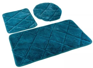 3 Tlg. Set Badematte Badteppich - Bild 1 von 1