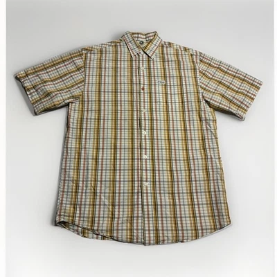 Винтажная тяжелая клетчатая рубашка G-Unit на пуговицах с логотипом Y2K нашивка L - Изображение 1 из 4