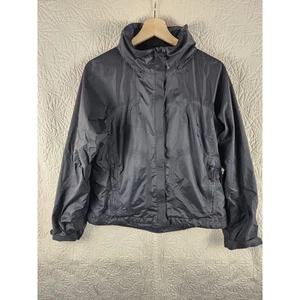 Columbia Womens Black Waterproof Hooded Coat Size Medium - Picture 1 of 12