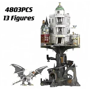 *NEW* UNBRANDED 76417 MOC Gringotts Wizarding Bank Collectors Edition Blocks - Picture 1 of 10