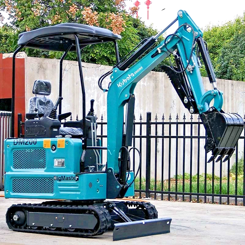 2025 New Mini Hydraulic Excavator KUBOTA Diesel 4,000lbs 1.8 Tons USA STOCK - Image 1 of 4