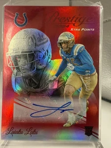 2024 Panini Prestige - Rookies Laiatu Latu #309 Xtra Points Premium Red... - Picture 1 of 2