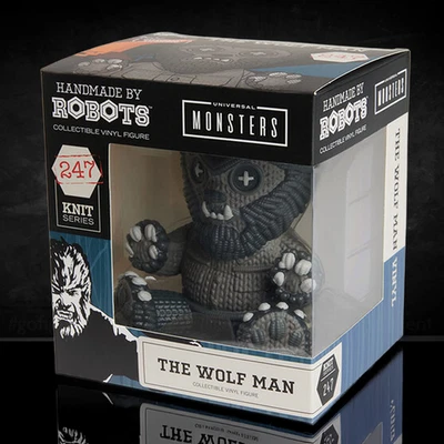 Figura de vinilo Universal Monsters The Wolf Man #247 hecha a mano por robots Foto 1 de 4