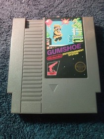 Gumshoe 1980's Authentic Vintage Nintendo Nes Game Cartridge WORKING!!!