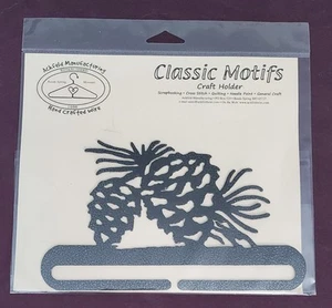 Classic Motifs Craft Holder ~ Split Bottom Pine Cone 6" Hanger - Picture 1 of 1