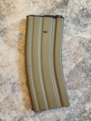 Cargador Lancer Tactical ~120 redondo de capacidad media para rifle de Airsoft BB Foto 1 de 4