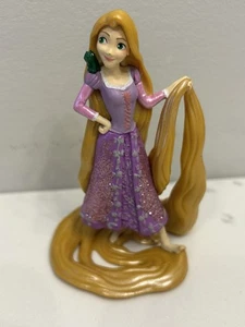 Rapunzel Blonde Haired Princess Tangled Disney 3.5" Action Figure Toy - Foto 1 di 6