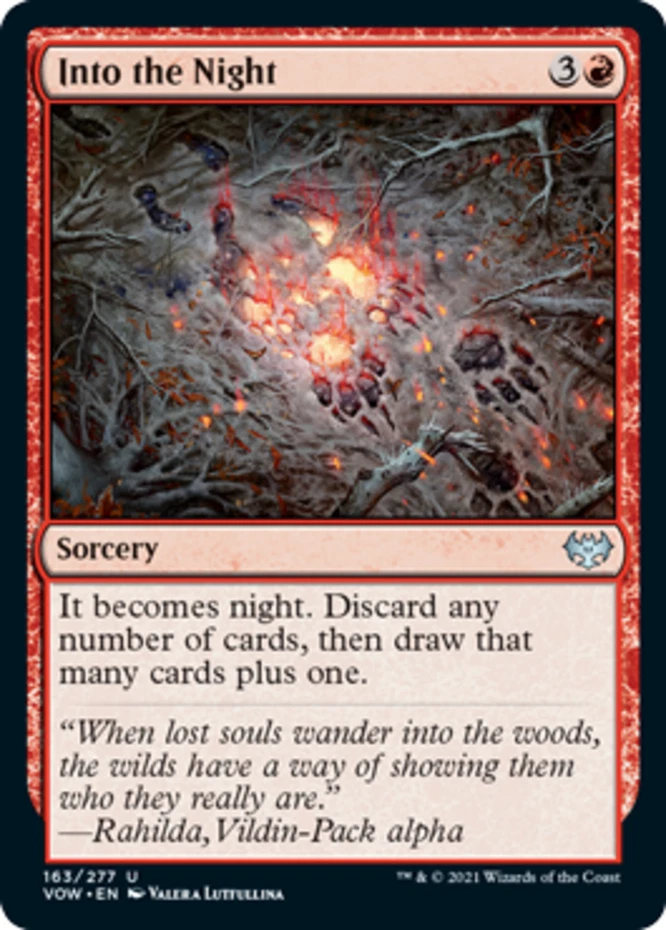 x1 Into the Night - Innistrad: Crimson Vow - NM - MTG - Image 1 of 1