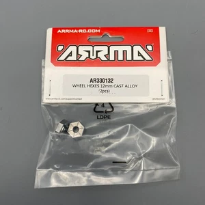ARRMA AR330132 12mm Guss Leichtmetallfelge Sechskant 2 Stück RC Auto Upgrade Teile - Bild 1 von 3