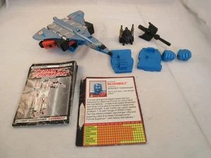 Combinatori aerei Transformers G2 SILVERBOLT vintage 1993, con accessori - Foto 1 di 5