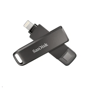 SanDisk iXpand Flash Drive Luxe 64GB, flash drive for iPhone, iPad, Android devi - Photo 1/7
