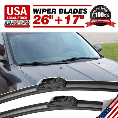 Juego de 2 limpiaparabrisas calidad OEM U/J para Acura TLX 26" y 17" 2015-2018 Foto 1 de 4