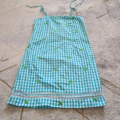 Vestido Vaina Vintage Lilly Pulitzer Etiqueta Blanca Niñas Helado Talla 10 En muy buen estado Foto 1 de 4