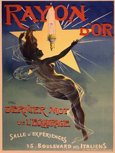 Vintage Art Deco POSTER.Home wall.Early Light.House Room Wall Decor.821 - Picture 1 of 1