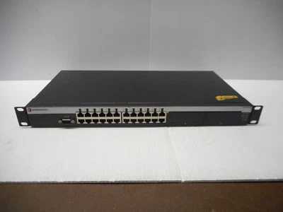 Enterasys 24 Port Ethernet Matrix Switch Model V2H124-24 With Power Supply - Image 1 of 4