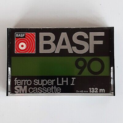 Audio Cassetta BASF Ferro Super LH SM 90 - NUOVA Vergine - Audiokassetten MAR • 10€