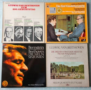 Beethoven, 5 Klavierkonzerte, Die frühen Streichquartette, 9 Symphonien, 4 Boxen - Bild 1 von 12