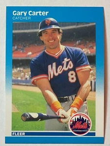 1987 Fleer #4 Gary Carter New York Mets - Picture 1 of 2