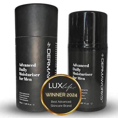 Mens Expert Face Moisturiser Anti Aging Cream Hydrating Face Cream for Men 50ml - Image 1 of 4