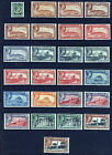 GIBRALTAR KG VI 1938-51 Pictorial Set with Many Varieties SG 121 to SG 128b MINT
