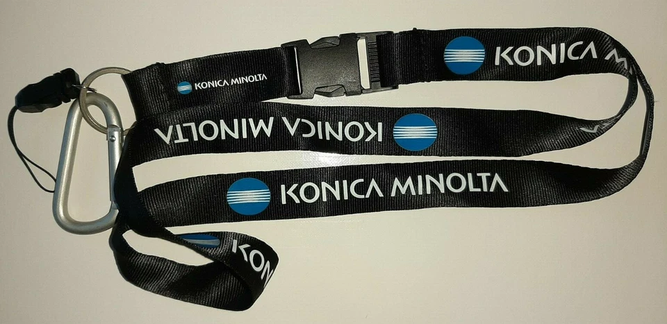 MARKENLOS Konica Minolta Schlüsselband Lanyard NEU (Sonderpreis)