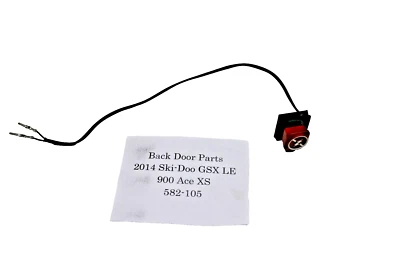 2014 Ski-doo Gsx 900 Le Ace XS Cut Off Emergency Button Kill Switch - Image 1 of 4