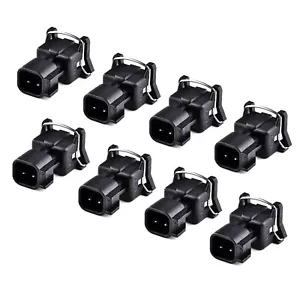 8 x EV6 to EV1 Fuel Injector Wiring Connector For LS2 LS3 LSX 756330708757 - Picture 1 of 4