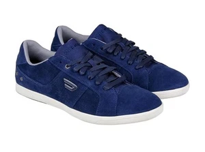 Zapatos informales de gamuza azul índigo DIESEL Y00985 PR047 T6067 GOTCHA Mn's (M) - Imagen 1 de 5