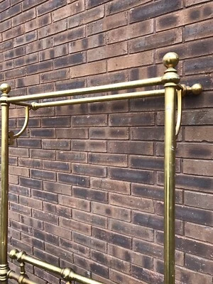 Cabecero Doble Drexel Dorado Línea Barbados Hollywood Regency Princess Foto 1 de 4