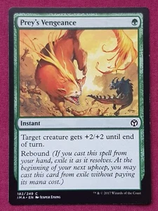 Magic The Gathering ICONIC MASTERS PREY'S VENGEANCE green card MTG - Picture 1 of 2