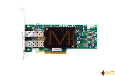 EMULEX OCE11102  P005414-01H 2-PORT PCI-e // HIGH PROFILE // FREE SHIPPING - Image 1 of 4