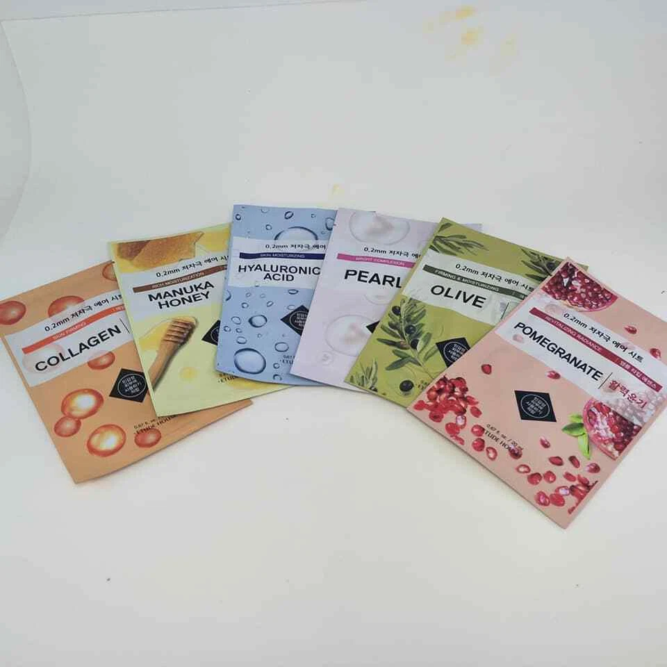 Set of Face Mask Sheet,Rich Natural Extract Reduce Dark Spots 20ml,6 Sheet=1Set - image 1 of 4