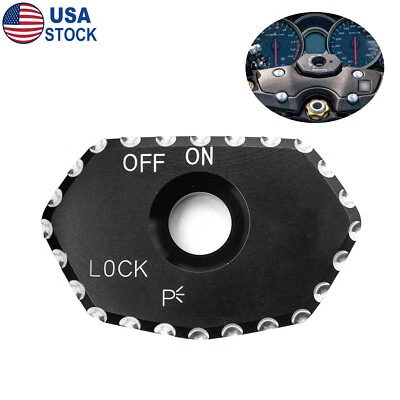 Tapa de cubierta de llave de interruptor de encendido para SUZUKI GSX1300R HAYABUSA 2008-2023 grabada Foto 1 de 4